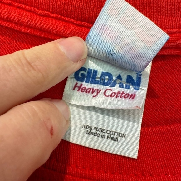 Vintage Peanuts Gildan Cotton Men's Boxy Tee Short Sleeve Snowman / large - Picture 6 of 11